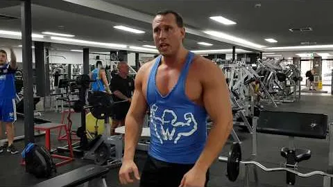 Wide Grip Barbell Upright Row