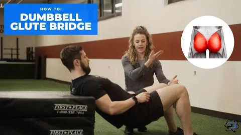 Dumbbell Glute Bridge
