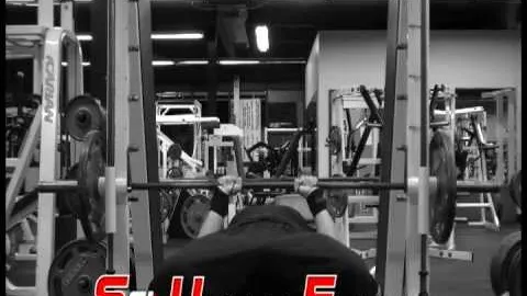 Close Grip Smith Machine Bench Press