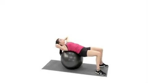 Swiss Ball Crunch