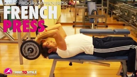 EZ Barbell Skull Crusher