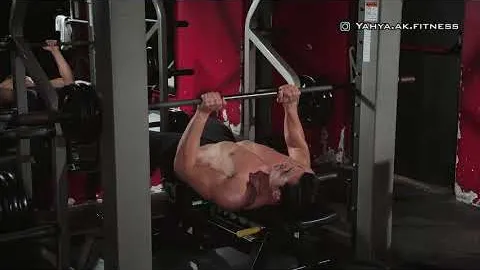 Smith Machine Close-Grip Bench Press