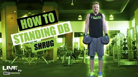 Dumbbell Shrug