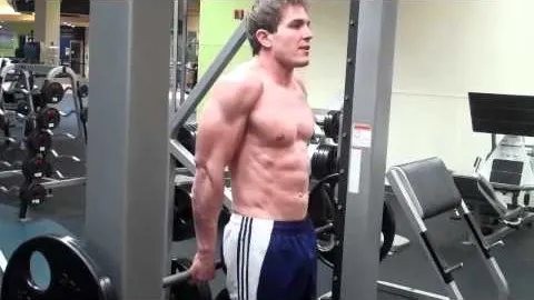 Smith Machine Reverse Shrug