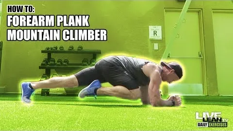 FOREARM PLANK MOUNTAIN CLIMBER