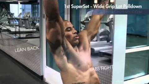 Wide Grip Lat Pulldown