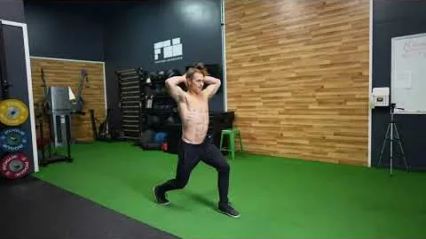 Prisoner Split Squat
