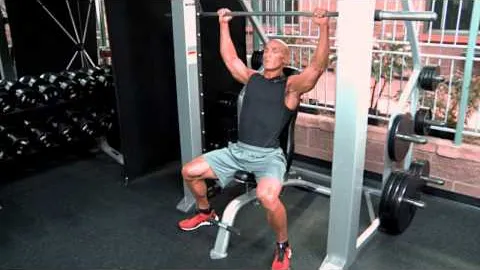 Smith Machine Shoulder Press