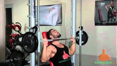 Seated Smith Machine presses