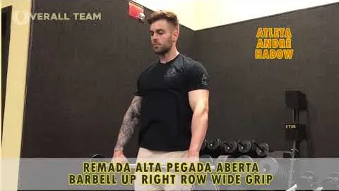 Wide Grip Barbell Upright Row