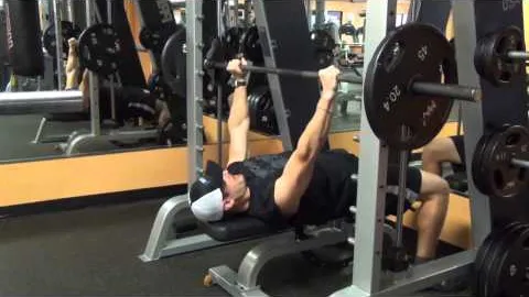 Explosive Bench Press on the Smith Machine