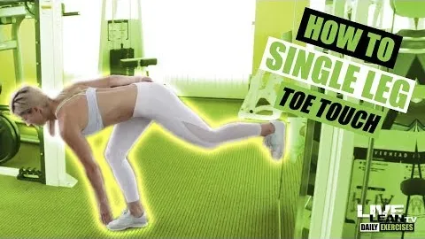 Single Leg Toe Touch