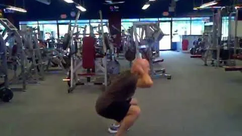 Prisoner Jump Squat