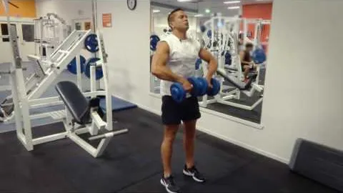 Dumbbell Upright Row