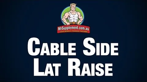 Cable One Arm Side Lateral Raise