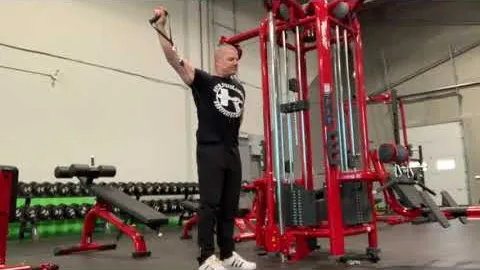 Cable One Arm Side Lateral Raise