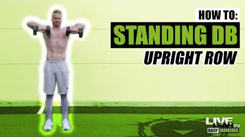 Dumbbell Upright Row