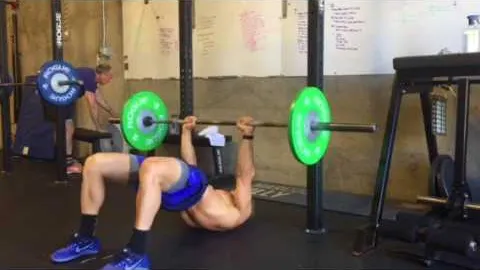Glute Bridge Floor Press