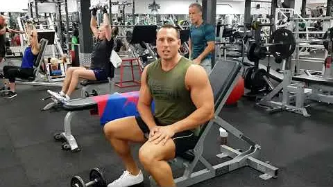 Dumbbell Incline Hammer Curl