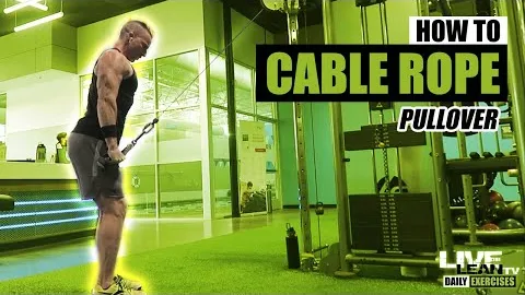 STANDING CABLE ROPE PULLOVER