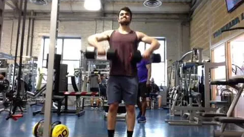 Dumbbell Upright Row