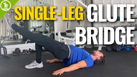 Single-Leg Glute Bridge