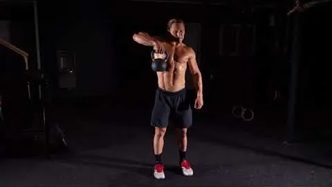 Single Arm Kettlebell Upright Row