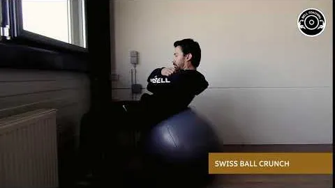 Swiss Ball Crunch