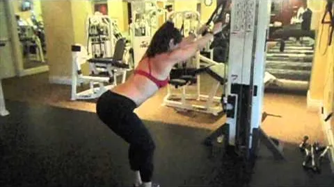 Standing Rope Lat Pulldown