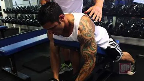 Incline Dumbbell Rear Lateral Raise