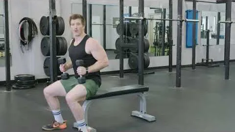 Dumbbell Skull Crusher