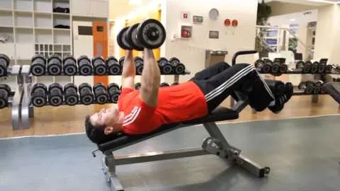 Decline Dumbbell Bench Press